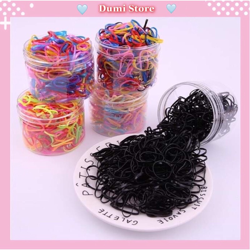 Chun Sam Buộc Tóc Cho Bé Hàn Quốc Dễ Thương Dumi ( gói 1 lạng )