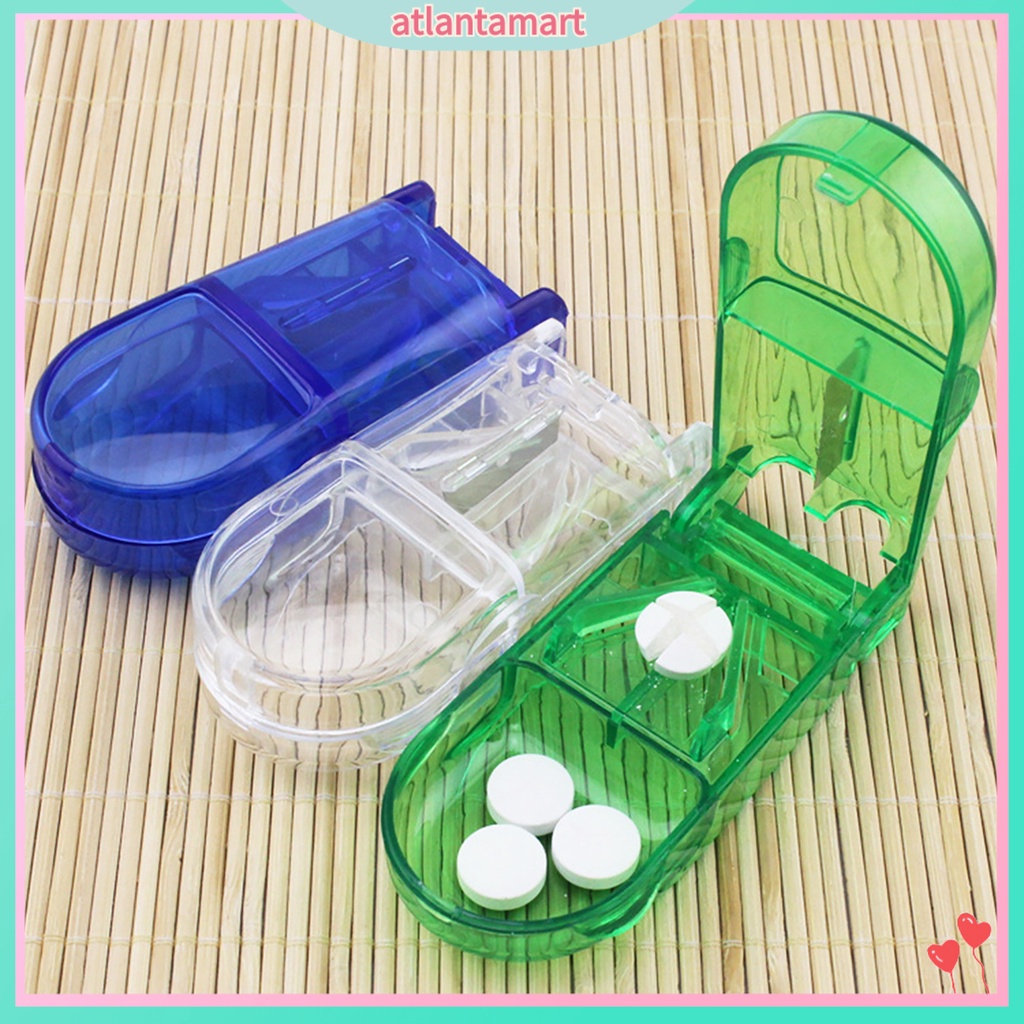 [Hàng mới về] Hộp đựng thuốc bằng nhựa tiện lợi