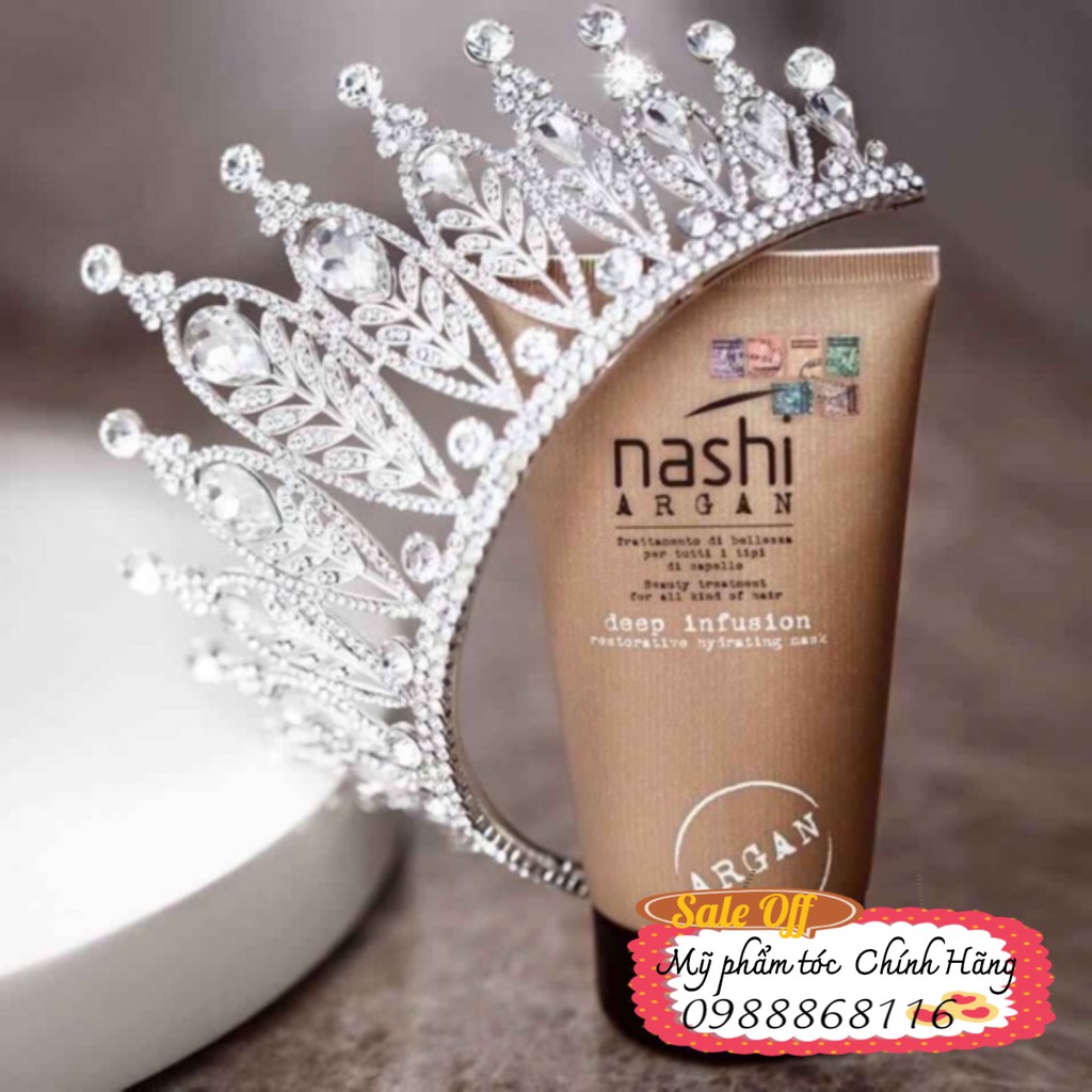 HẤP DẦU PHỤC HỒI TÁI TẠO CẤU TRÚC TÓC NASHI ARGAN 150ML