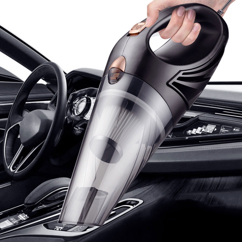 Máy Hút Bụi Cầm Tay Không Dây Có Giác Hút Mạnh Sạc USB Cho Xe Hơi / Nhà Cửa