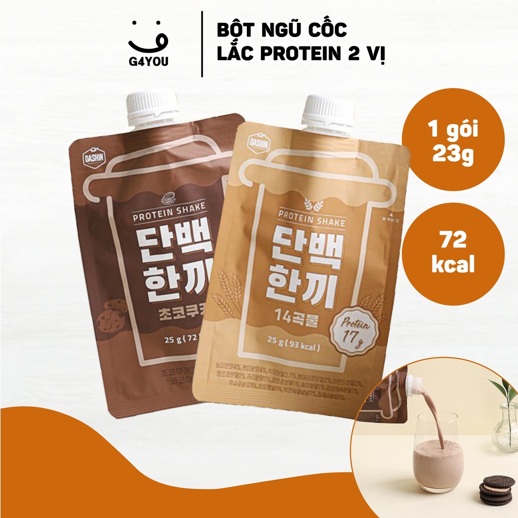 Bột Ngũ Cốc Lắc Bổ Sung Protein 23G