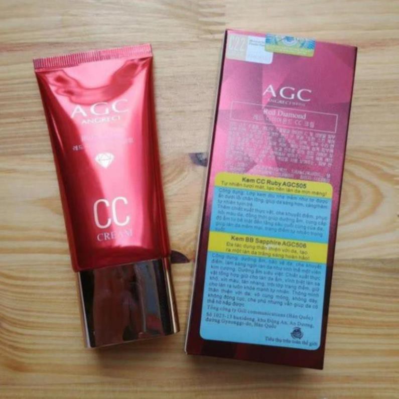 Kem nền AGC Red Diamond siêu che khuyết điểm siêu mịn