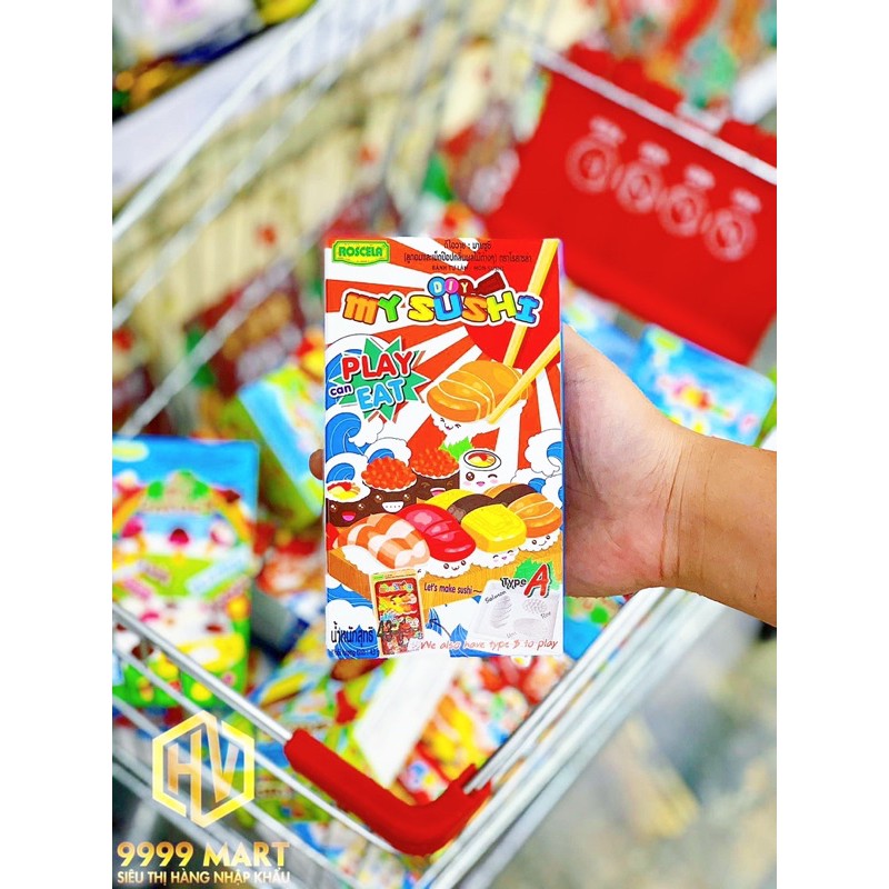 BÁNH KẸO TỰ LÀM DIY ROSCELA THÁI LAN