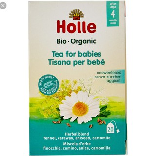 Trà cho bé hữu cơ Holle 20 túi lọc