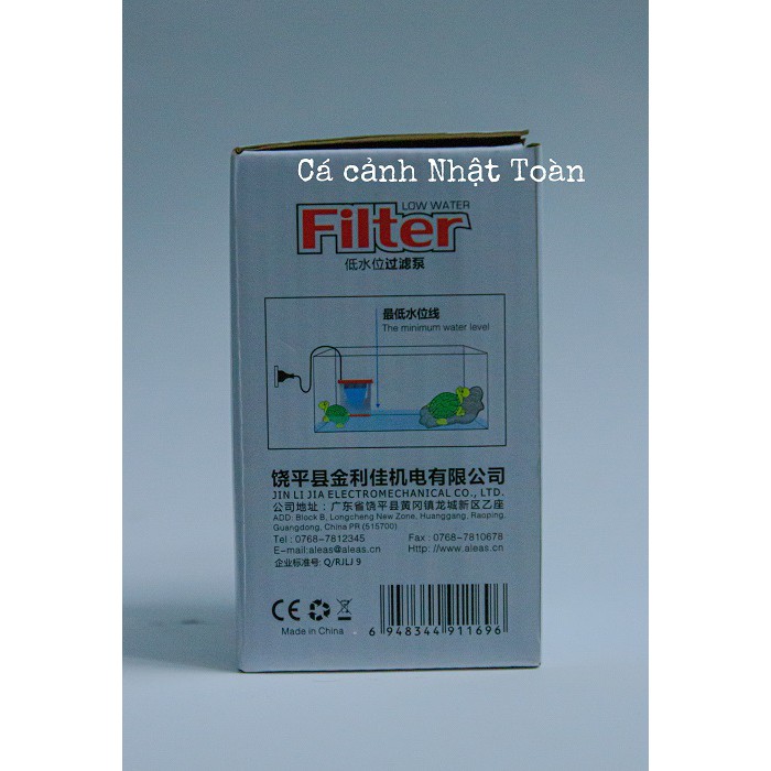 MÁY LỌC THÁC CHUYÊN CHO BỂ RÙA JENECA XP 01A