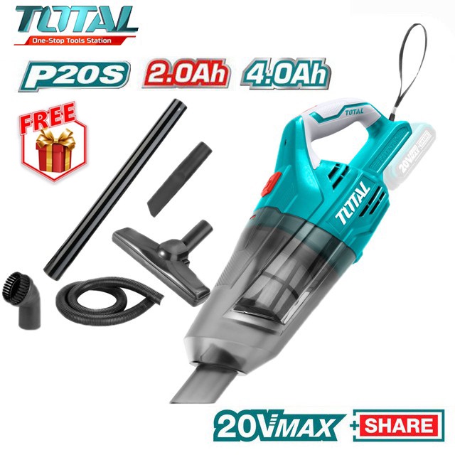 MÁY HÚT BỤI DÙNG PIN TOTAL 20V TVLI2001