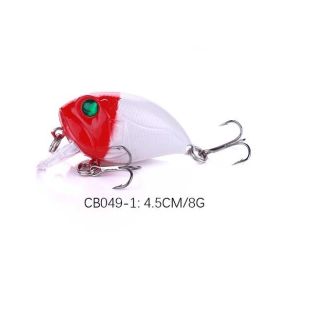 Mồi ruồi giả có bi siêu đưpj dài 4.5cm, nặng 8g đồ câu FISHING_HD