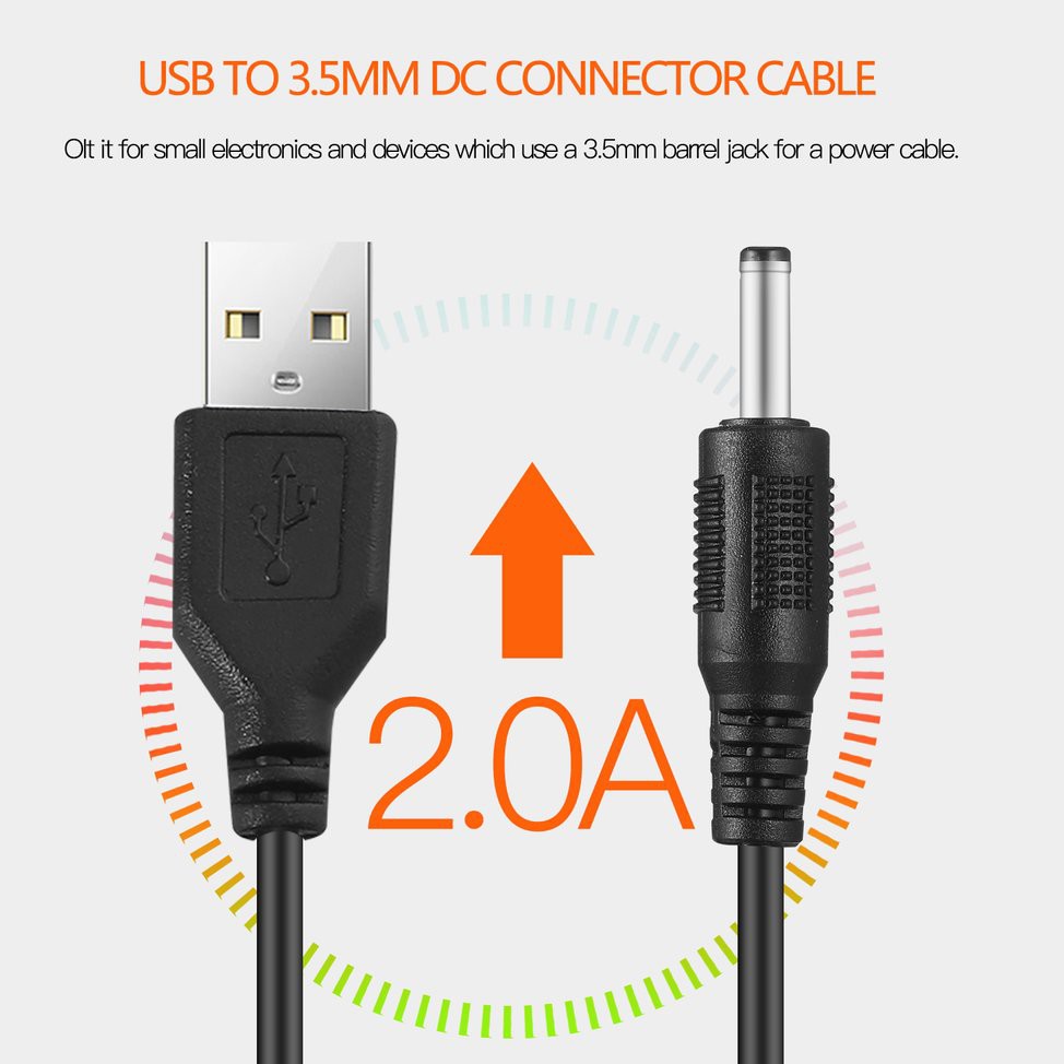Dây cáp chuyển đổi USB 2.0 A sang đầu 3.5mm