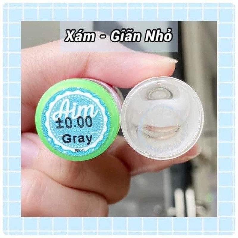 AIM Gray , lens xám giãn tròng nhỏ