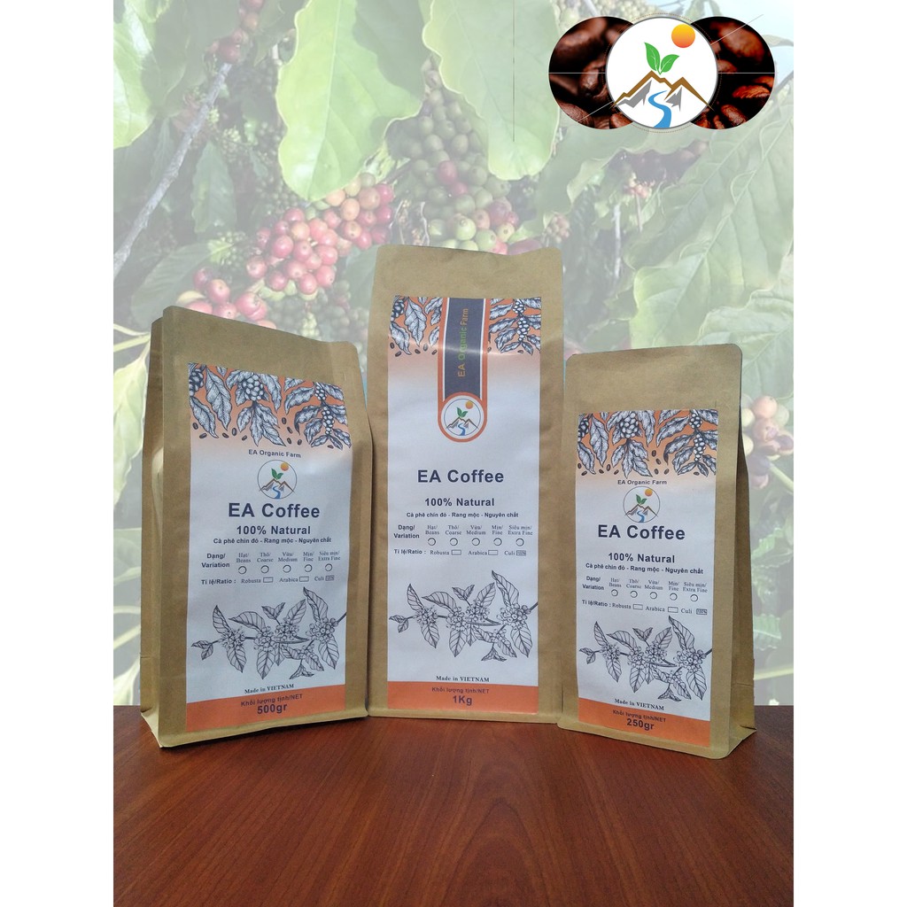 Cafe Culi 100% - Công thức rang xay đặc biệt - Nguyên chất - Vị đắng đậm thơm dịu