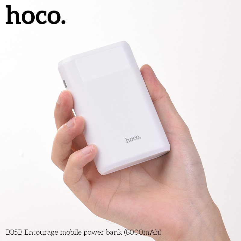 Pin Sạc Dự Phòng Hoco. B35 12000/8000/5000mah Hiển Thị Màn Hình LCD