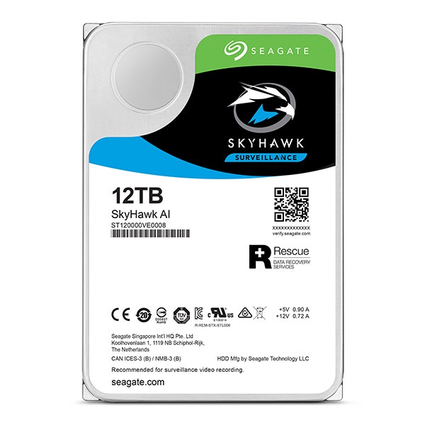 Ổ cứng HDD Seagate SkyHawk 4TB / 6TB / 8TB / 10TB /12TB / 14TB 3.5 inch SATA iii - Chính Hãng Seagate