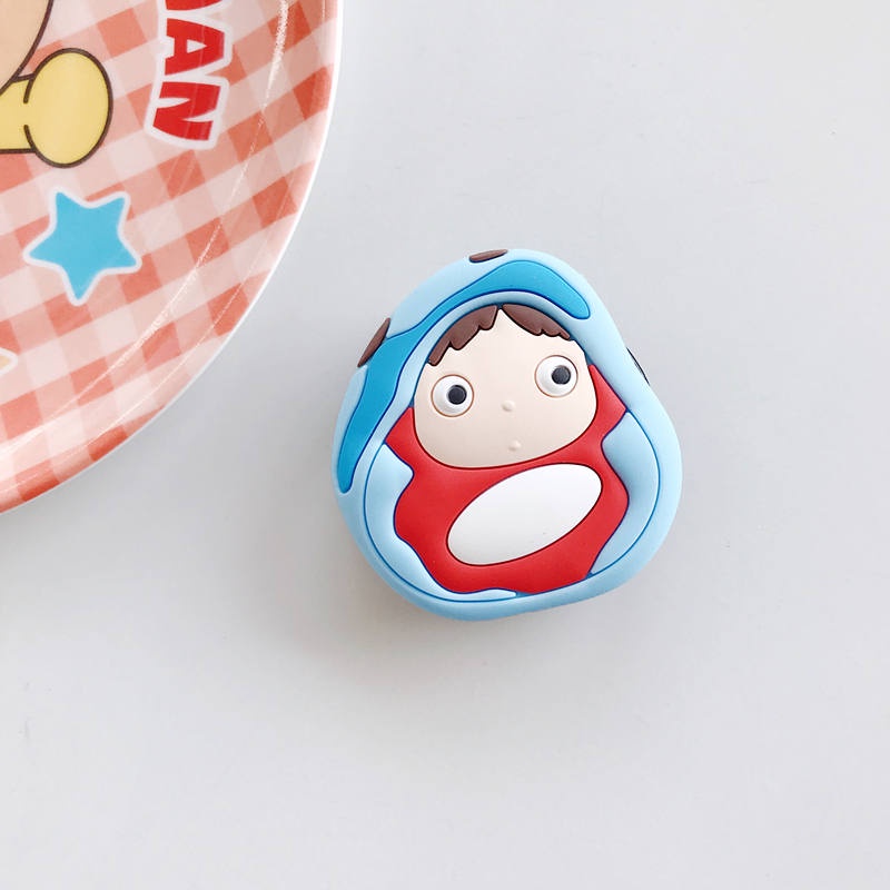 Giá đỡ điện thoại có thể gập lại hình nhân vật hoạt hình dễ thương thích hợp cho iPhone Samsung Xiaomi LG