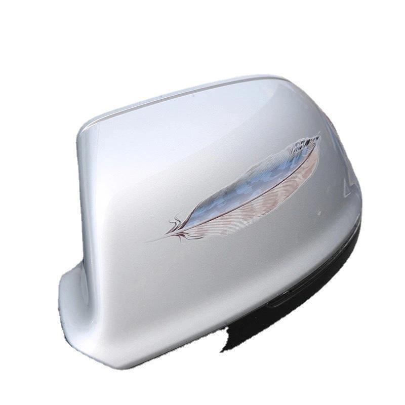 Mới Sticker Dán Xe Hơi Hình Lông Vũ 3D