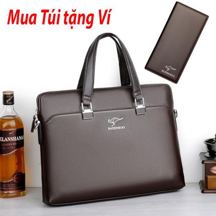 ❤️𝙁𝙍𝙀𝙀𝙎𝙃𝙄𝙋❤️ Túi xách nam nữ, túi xách công sở đựng laptop hàng Quảng Châu cao cấp BADENROO chống thấm nước T01 | BigBuy360 - bigbuy360.vn