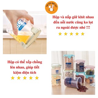 Hộp bảo quản thực phẩm, hộp đựng thực phẩm bằng nhựa PP an toàn cho sk