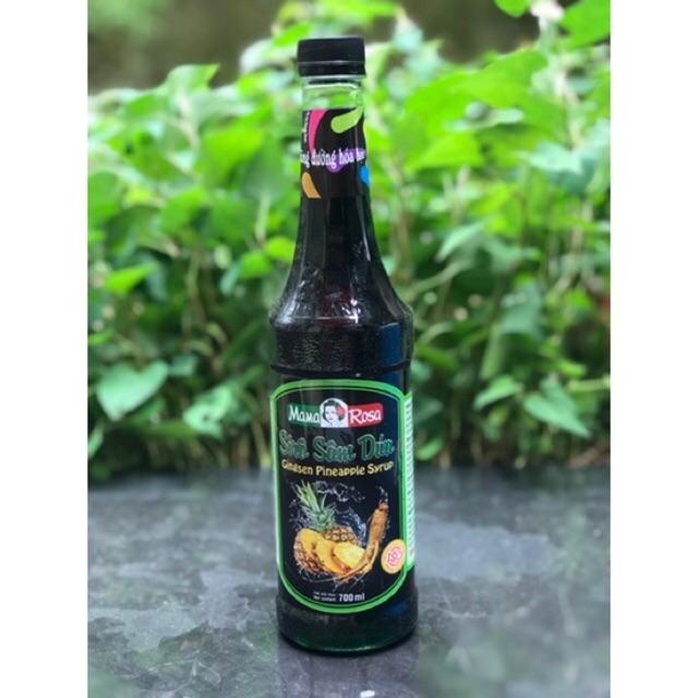 Siro hương sâm dứa chai 700ml