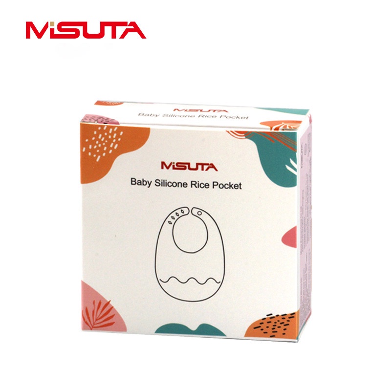 Yếm Ăn Dặm Silicone Siêu Dai Cài Nút Chống Thấm MISUTA An Toàn Cho Bé YOOTA BABY