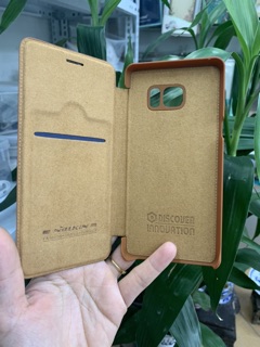 Bao da samsung Note7 /Note Fe ( Hàng chính hãng Nilkin)