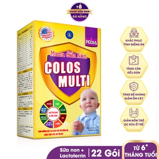 Sữa bột Mama Sữa Non Colosmulti Pedia hộp 22 gói x 16g