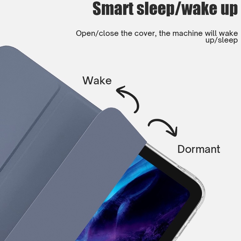 Bao Da Máy Tính Bảng Có Ngăn Đựng Bút Cho 2021 2 Apple 6 tablet 7 2018 air 3