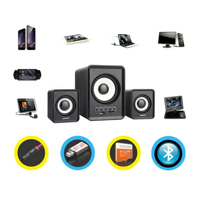 {Video Review} Bộ Loa Nghe Nhạc Máy Vi Tính Để Bàn Gaming SADA D-230 Hỗ Trợ Bluetooth, USB, Thẻ Nhớ, Jack 3.5