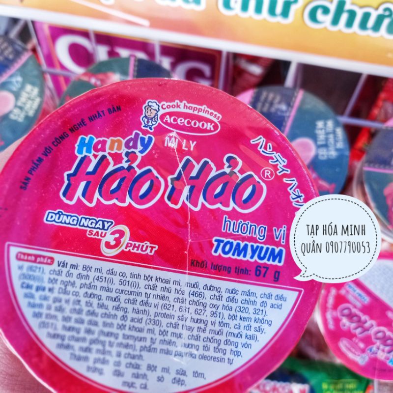 MÌ LY HANDY HẢO HẢO VỊ TOMYUM