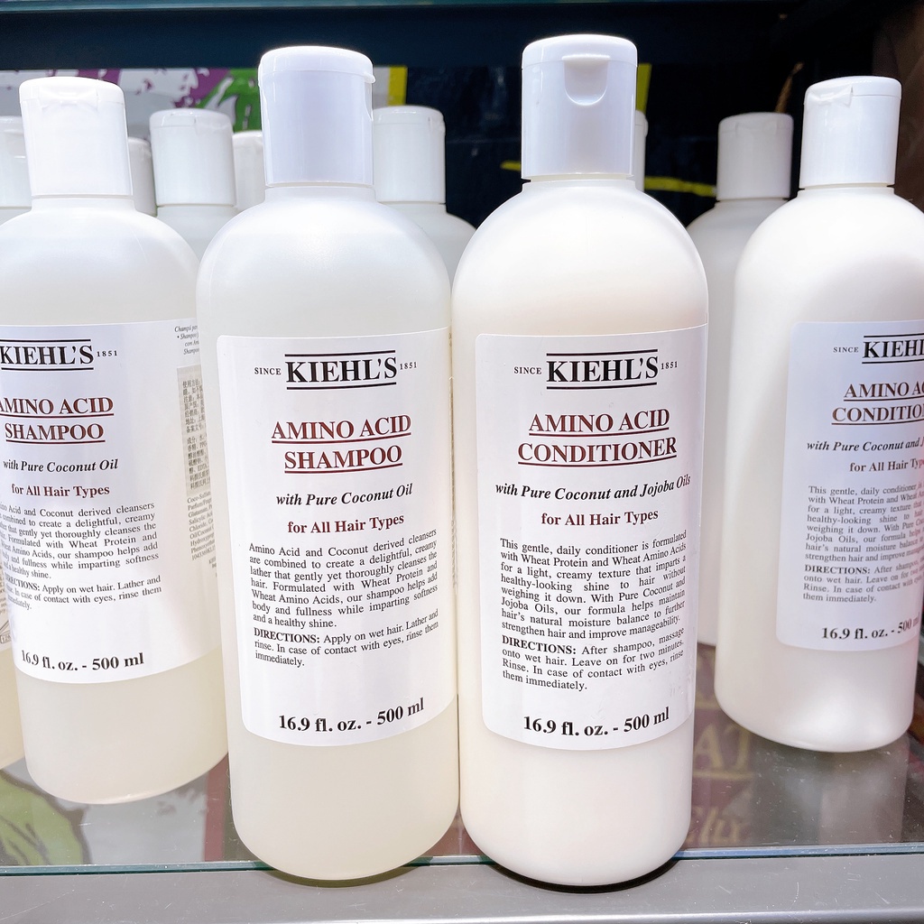 Dầu Gội Kiehl'S Amino Acid Chiết Xuất Dừa Nuôi Dưỡng Làm Mềm Da Chống Ngứa 500ml