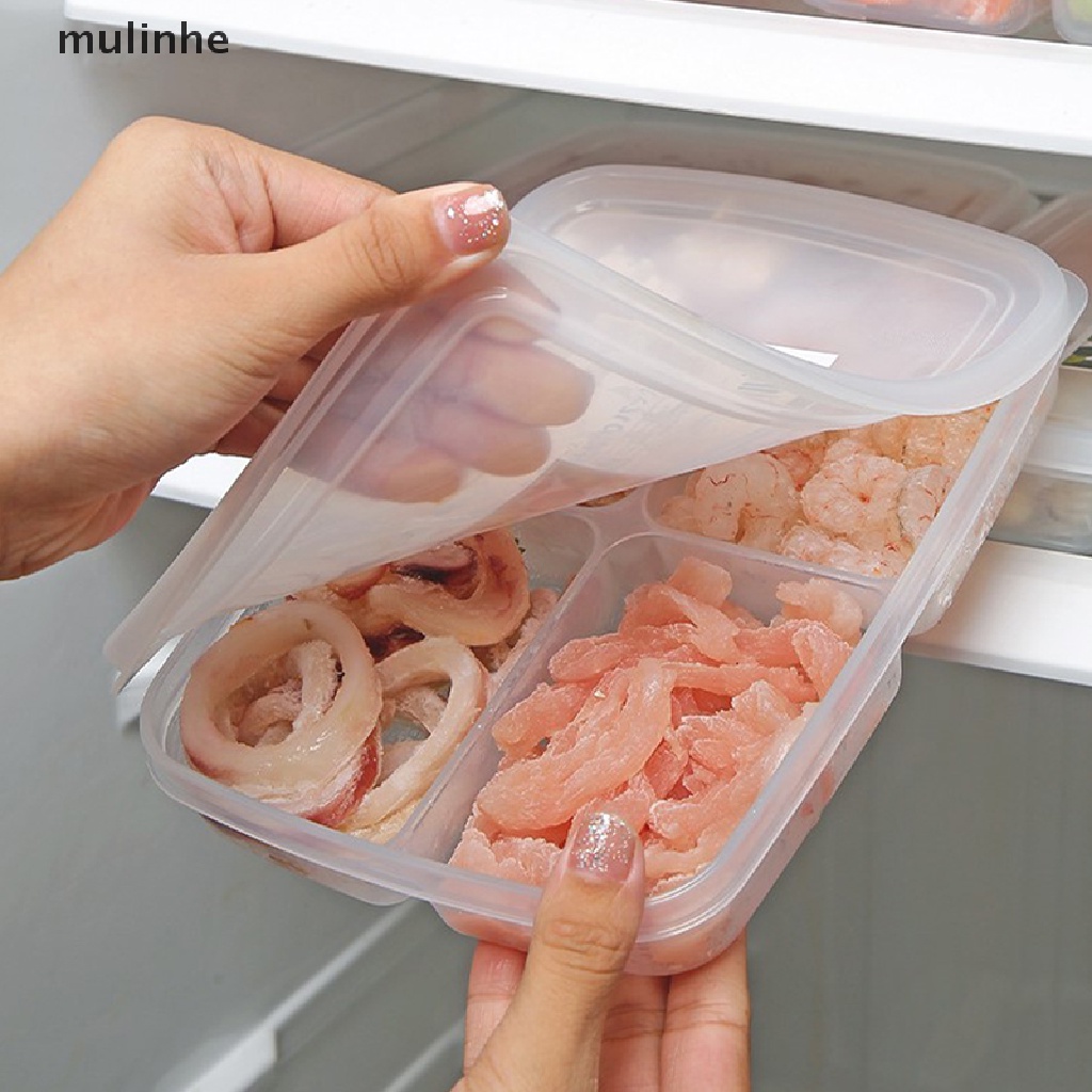 Hộp Đựng Thực Phẩm Đông Lạnh 4 Ngăn Tiện Lợi