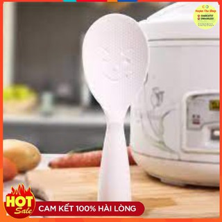 Set 2 muôi xới cơm mặt cười V01 - Vá xới cơm chống dính cao cấp