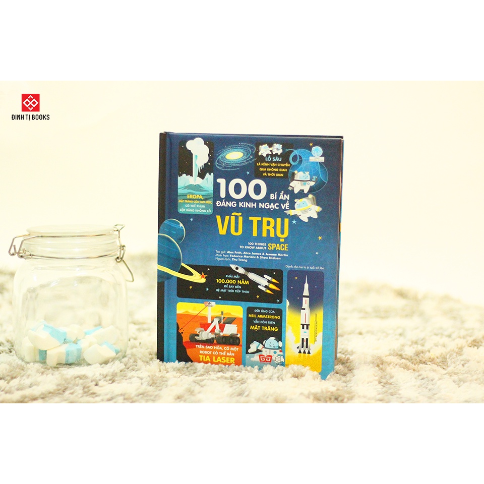 Sách - 100 bí ẩn đáng kinh ngạc về Vũ trụ