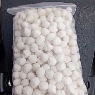Trân châu nhân dừa ngũ sắc và màu trắng nhà làm dùng cho nấu chè gói 1kg