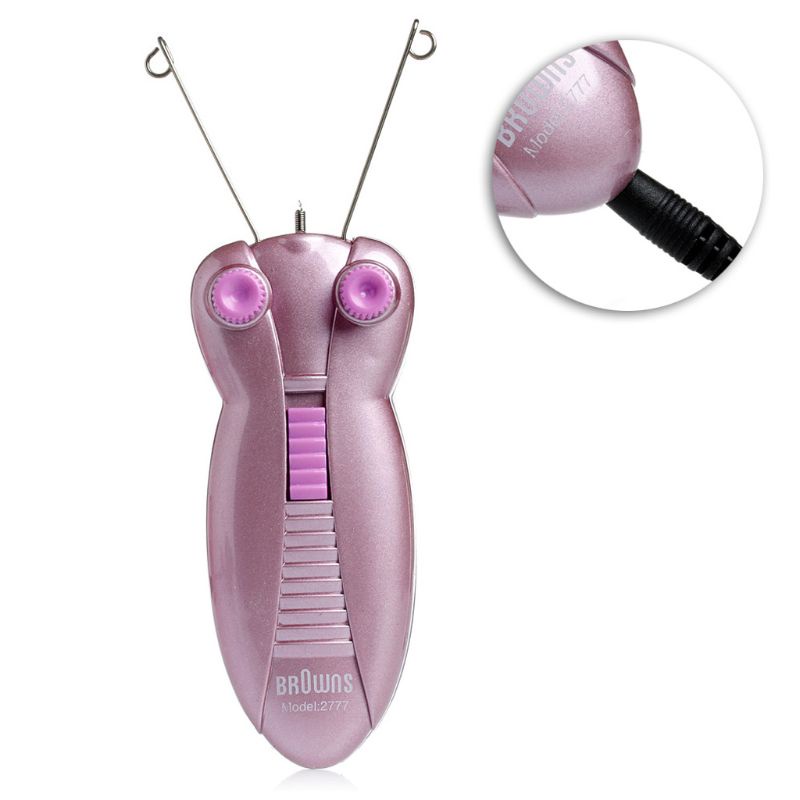 Máy Cạo Lông Mặt Và Cơ Thể Chạy Bằng Điện Có Sợi Cotton Thiết Kế Tiện Dụng