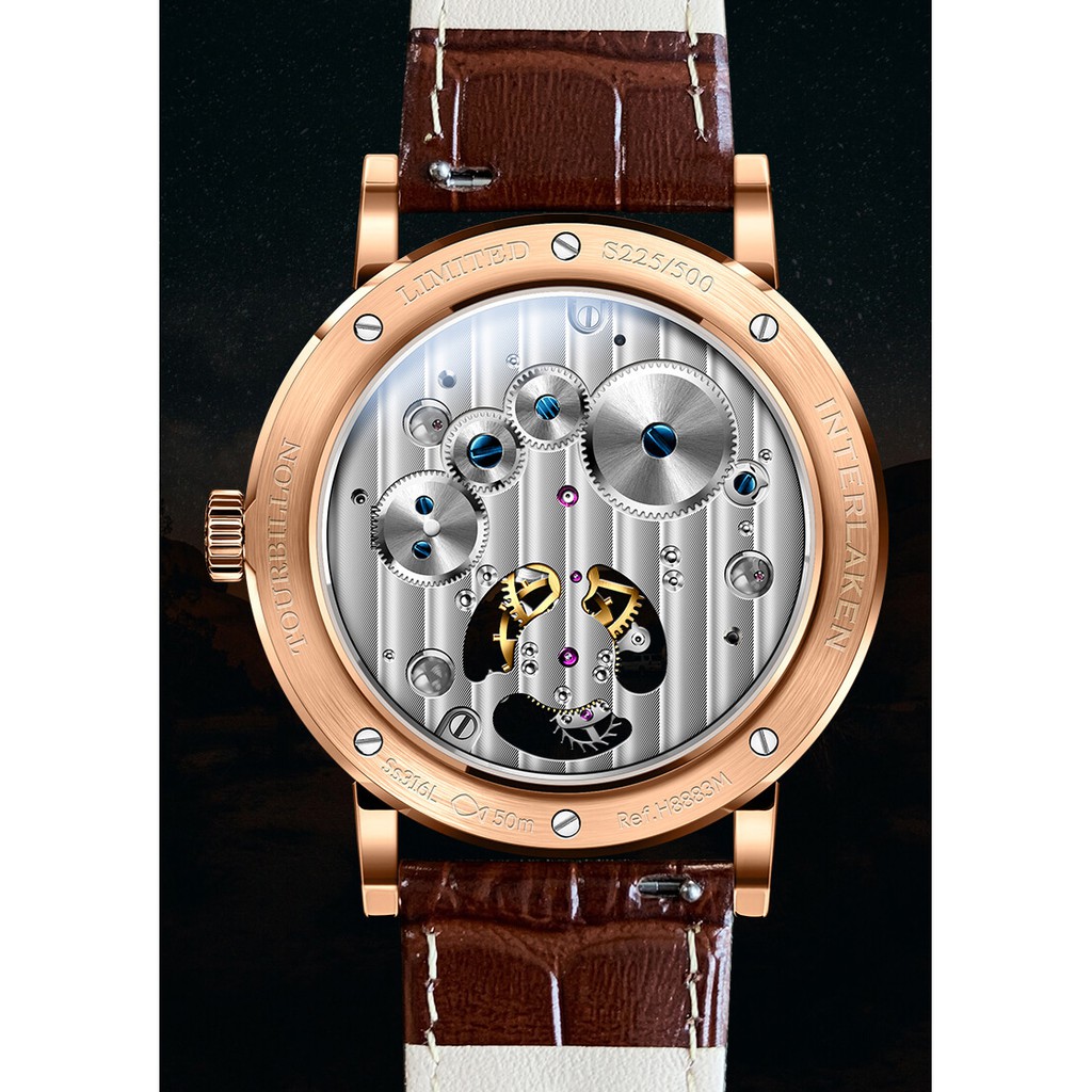 Đồng hồ nam chính hãng Lobinni Tourbillon No.8883-1