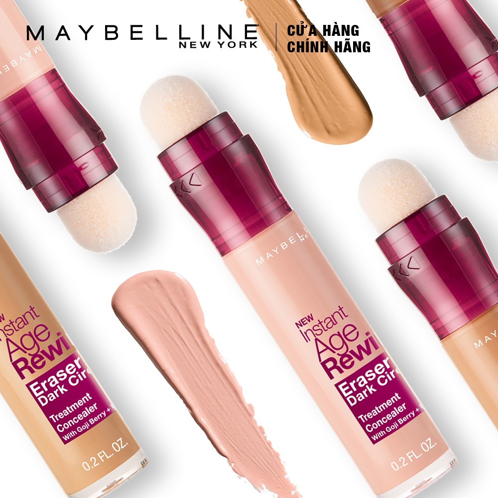 Bút cushion che khuyết điểm giảm quầng thâm Maybelline Instant Age Rewind 6ml