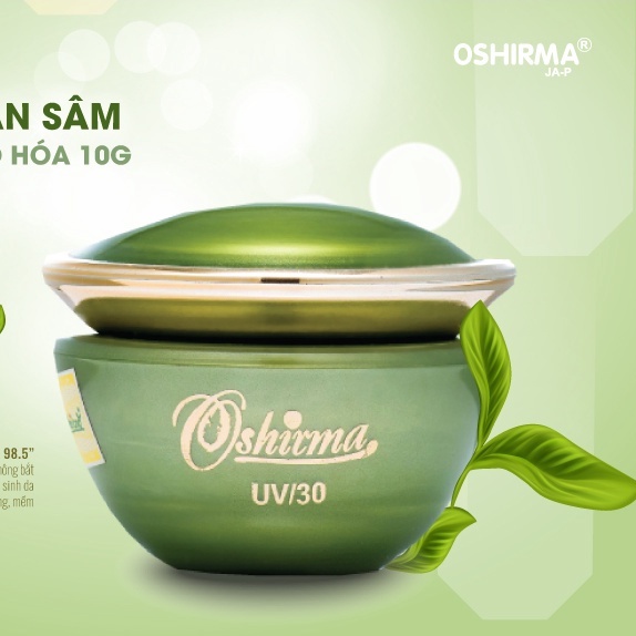 Kem dưỡng da -Kem nén Oshirma nhân sâm tái tạo và trẻ hoá làn da luôn căng bóng cam kết chính hãng