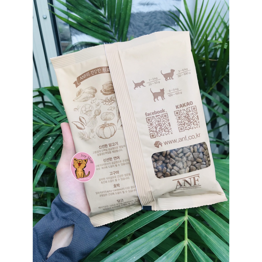 [TÚI 200GR] HẠT HỮU CƠ ANF CAO CẤP CHO MÈO