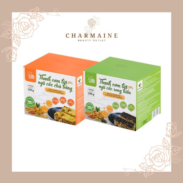 Thanh cơm gạo lứt sấy ngũ cốc HERBSLIM