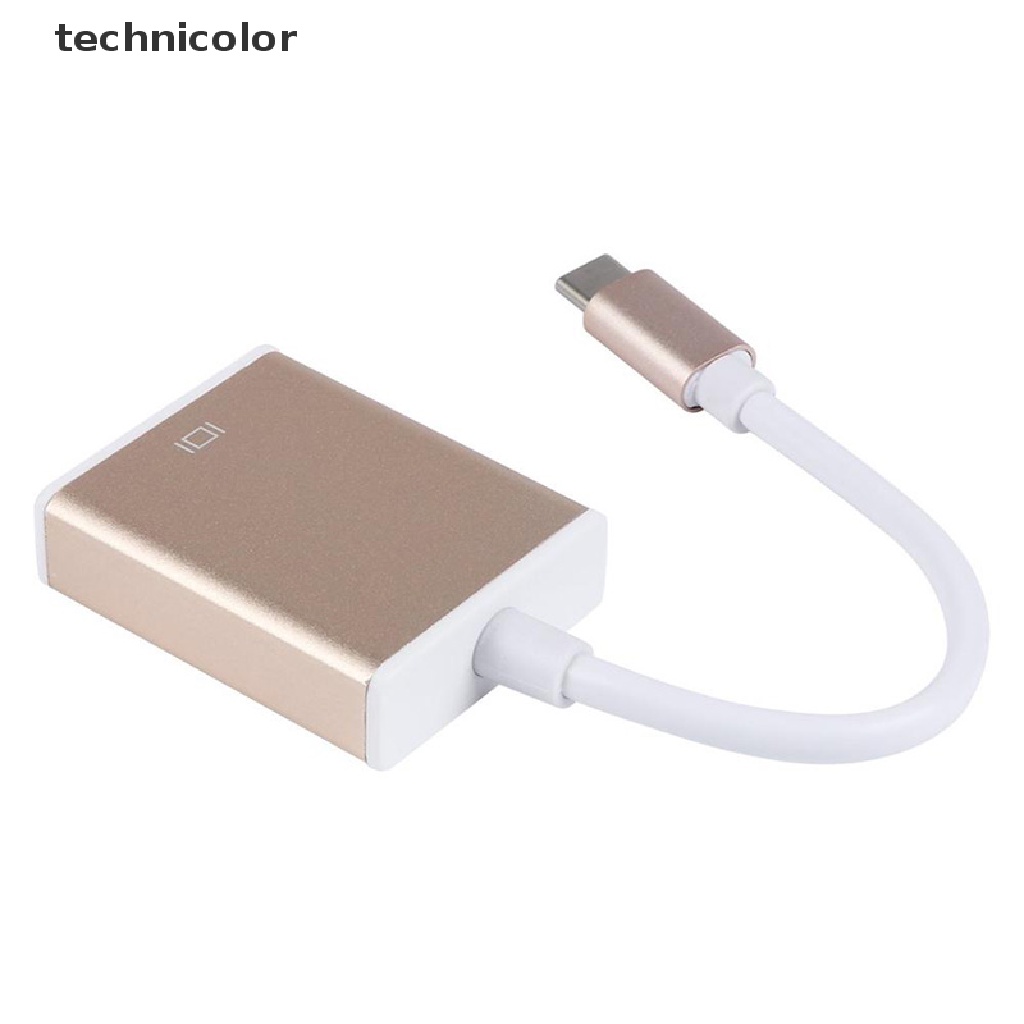 1 Cáp Chuyển Đổi Type C Sang Vga Usb 3.1 Sang Vga Cho Pc Jelly | BigBuy360 - bigbuy360.vn