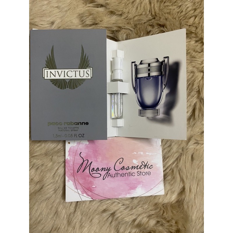 Vial mẫu thử nước hoa nam nữ Paco rabanne 1 milion/Lady minion/Invictus/pure xs/Olympea 1.5ml