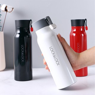 Bình giữ nhiệt Lock&Lock 500ml LHC4125 Name Tumbler - Hàng chính hãng bằng thép không gỉ, đáy chống trượt - JoyMall