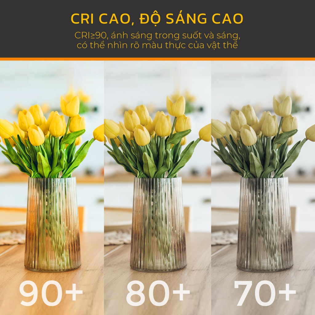 Đèn âm trần HYDERSON LED 24W 300x300 hình vuông siêu mỏng dành cho nhà cửa phòng học văn phòng cửa hàng