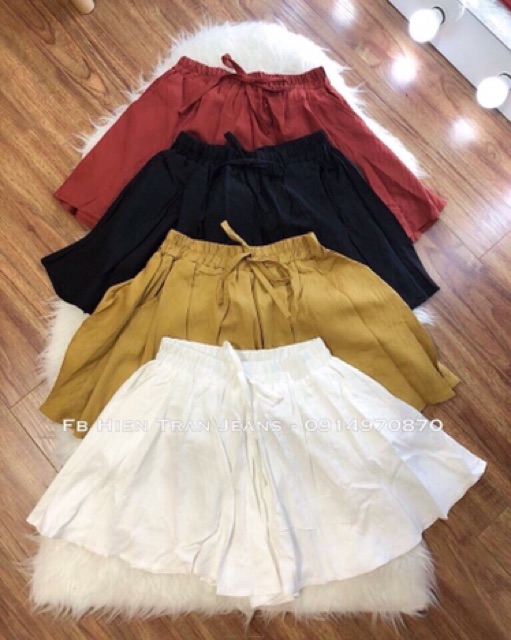 Quần đũi giả váy đẹp mát