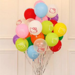 SET 10 BONG BÓNG CAO SU HELLOKITTY