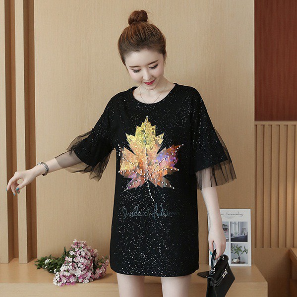 Hàng Nhập :ÁO KIỂU ĐẦM, FORM SUÔNG DÀI RỘNG, PHONG CÁCH TRẺ – AK 155