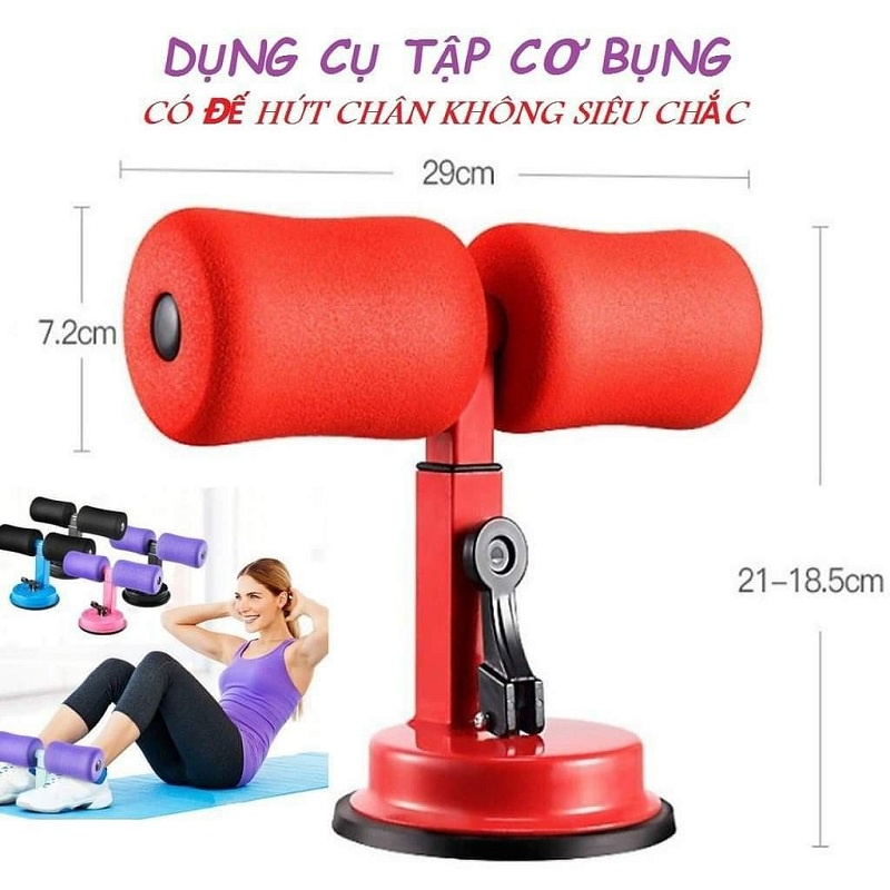 Dụng cụ tập bụng gym tại nhà chữ T đa năng giữ chân hút chân không Gym