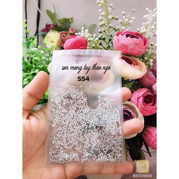 Đá gắn viền móng size nhỏ SS3 - SS4- SS5-SS6-SS8-SS10(1440 viên /bịch) dành cho Nail