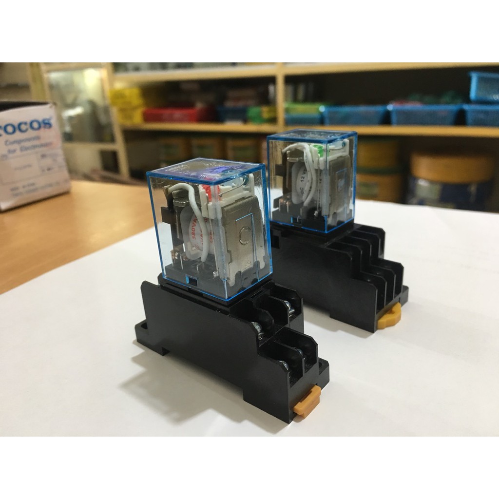 Rơ le trung gian  MY2N-J MY4N-J Relay trung gian MY2N MY4N