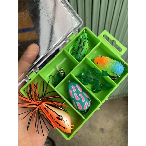 Set mồi lure- Combo hộp mồi câu lure