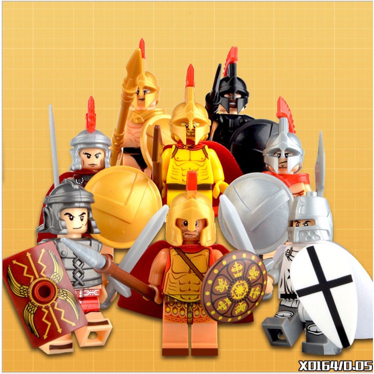 Minifigure nhân vật chiến binh la mã